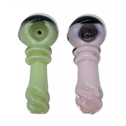 3.5" Slyme Tube Hand Pipe (Pack of 2) - [SG2656] 